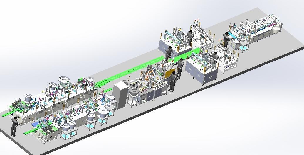 Customized assembly automation line