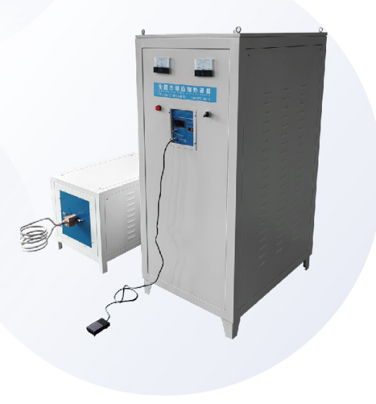 Vertical induction heating system